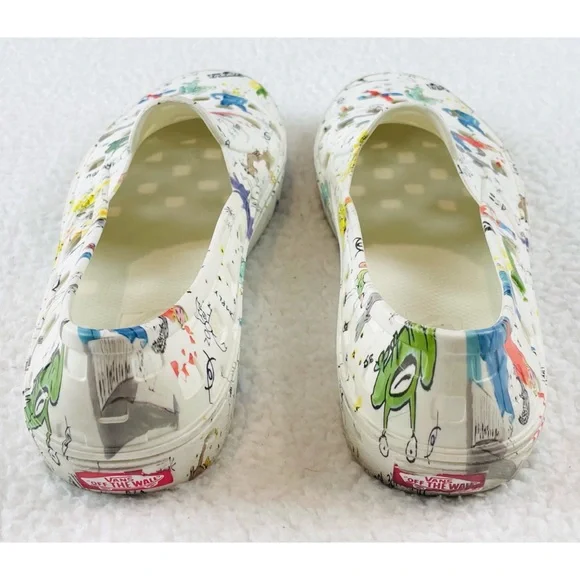 (RARE) VANS • No-Comply x Daniel Johnston Slip-On Trek Slippers, 7 - Picture 7 of 15